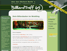 Tablet Screenshot of billardtreff65.de